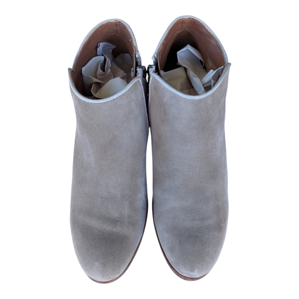 Sam edelman petty ankle booty in putty suede 7.5‎
